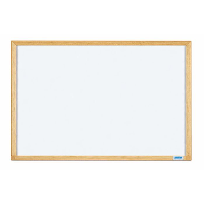 Hardwood Framed Melamine Dry Erase Board
