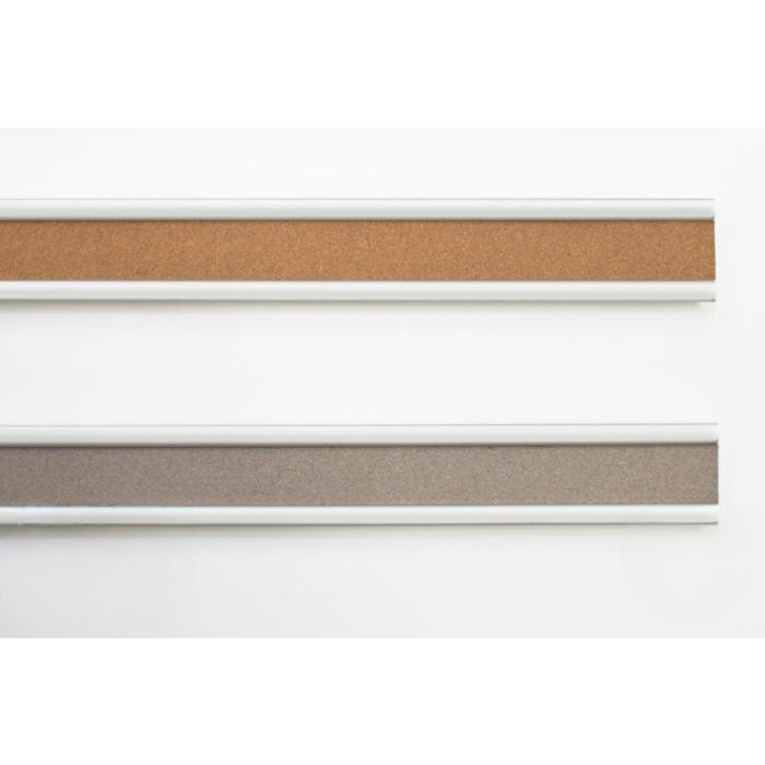 1" Aluminum Map Rail with Forbo Tack Insert