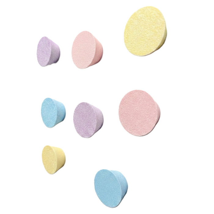 Ergonomic Multicolor Easy-Grip Office & Classroom Magnets