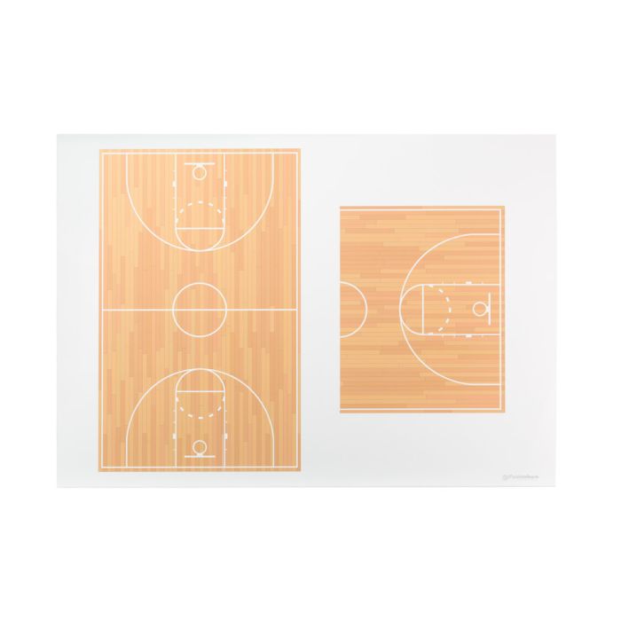 Printed Sports Dry Erase Magnet Sheet, 30" x 45.25"