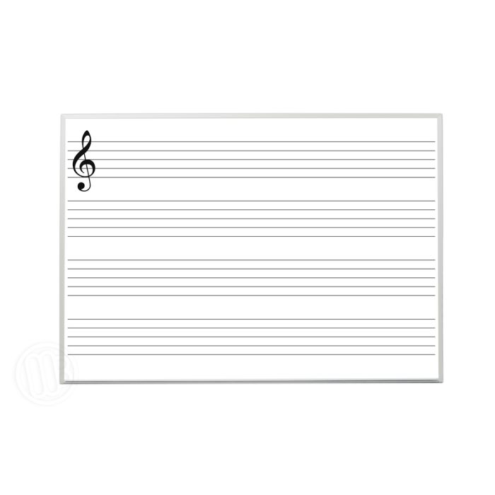 Magnetic Dry Erase Music Staff Board 18" X 24"