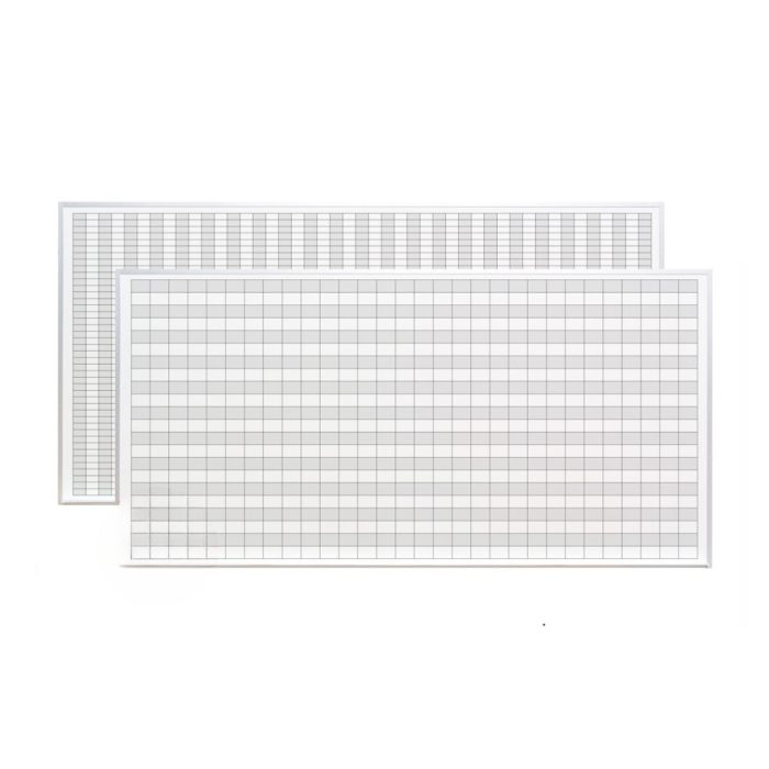 4' x 8' Magnetic Receptive Grid Board