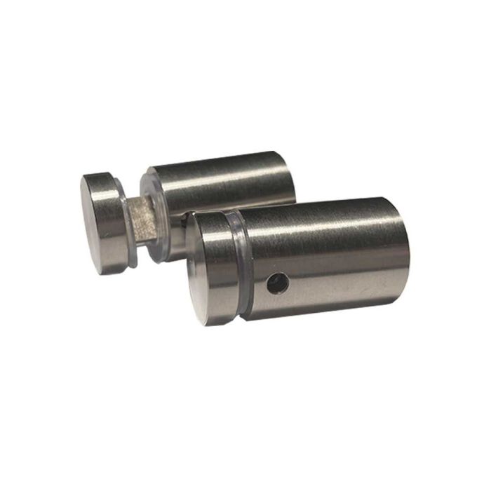 Silver Edge-Gripper Standoff, Set of 4
