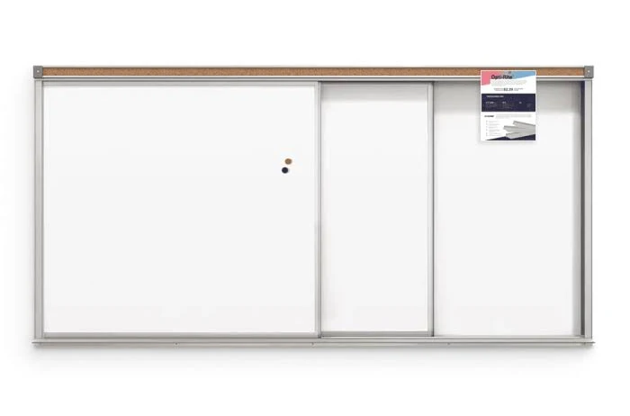 Horizontal Sliding Dry Erase Boards