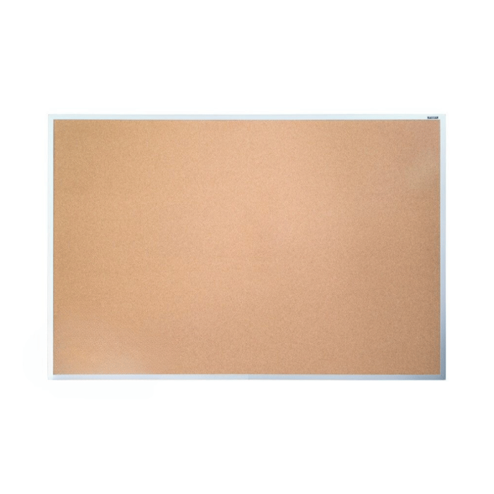 OptiMA Aluminum Framed Natural Cork Board