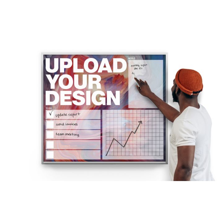 OptiMA® Custom Printed Magnetic Wall Mounted Dry Erase Boards