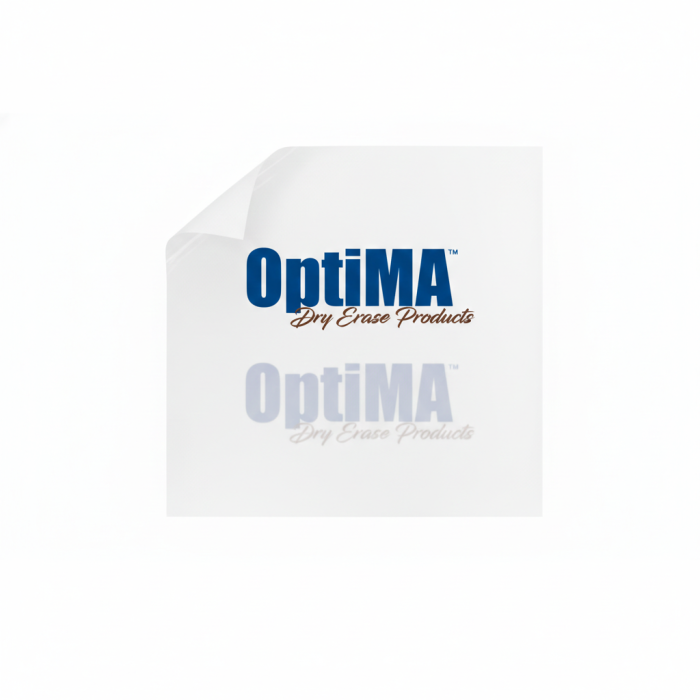 OptiMA Custom Printed Dry Erase Magnet - 5" X 5" Sample
