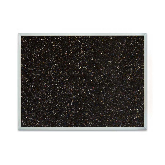 Aluminum Framed Recycled Rubber Bulletin Board