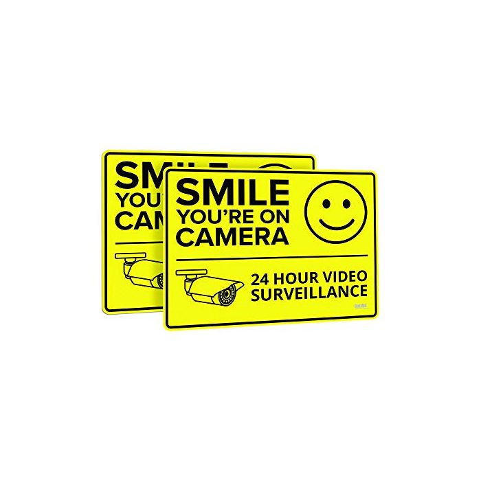You're On Camera Vinyl Stickers, Pack of 2